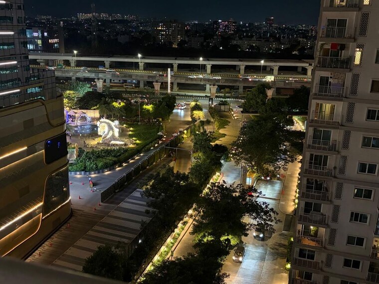 Exterior View, l-t-raintree-boulevard 3 Bedroom 1700 Sq.Ft. Apartment In Hebbal Bangalore 10451924