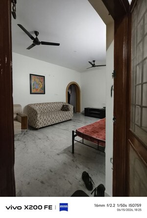 Living Room in 3 BHK Apartment at AR Krishna Geet, Old Madras Road – for Rent