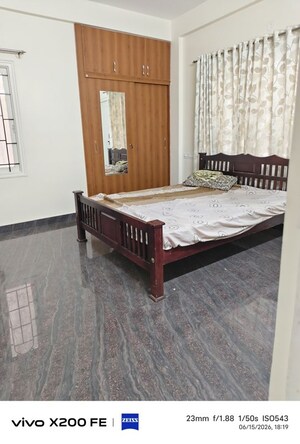 Bedroom in 3 BHK Apartment at AR Krishna Geet, Old Madras Road – for Rent