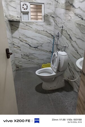 Bathroom in 3 BHK Apartment at AR Krishna Geet, Old Madras Road – for Rent