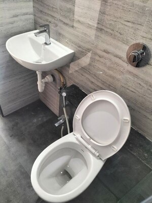 Bathroom in 6+ BHK Apartment at Karan Bharti, Katraj – for Rent
