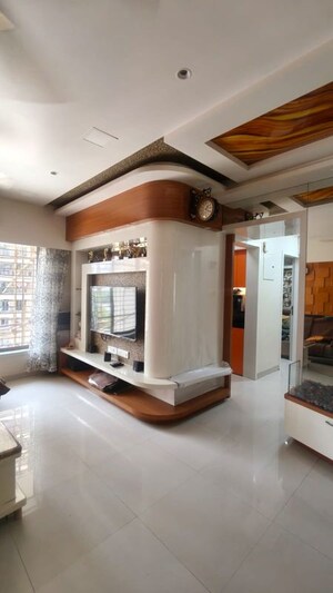 Living Room in 2 BHK Apartment at Neptune Living Point Phase 2 Flying Kite, Bhandup West – for Sale