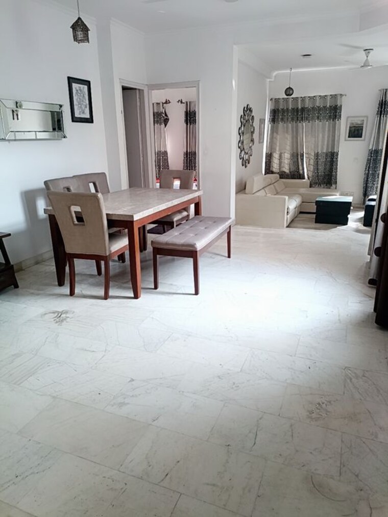 Dining area, unitech-the-close-north 3 Bedroom 2069 Sq.Ft. Apartment In Sector 50 Gurgaon 10452028
