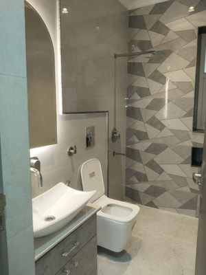 Bathroom in 3 BHK Apartment at Sarita Vihar – for Rent