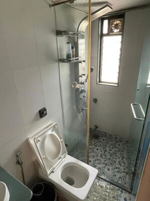 Bathroom in 2 BHK Apartment at Juhu – for Rent
