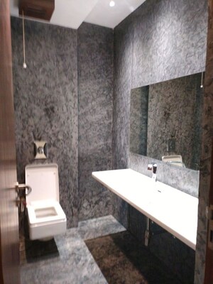 Bathroom in 4 BHK Builder Floor at Friends Colony – for Rent