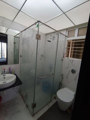 Bathroom in 2 BHK Apartment at Majestique Towers East Phase 1, Kharadi – for Rent