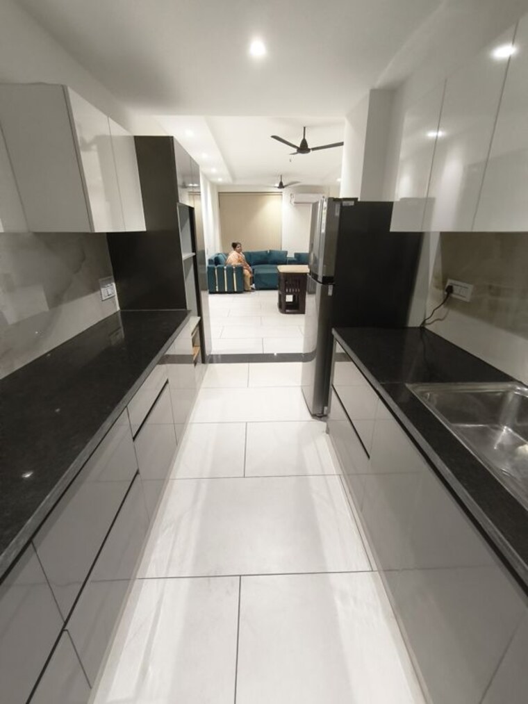 Kitchen, motia-citi-royal-business-park 3 Bedroom 1460 Sq.Ft. Apartment In Ambala Highway Zirakpur 10452153