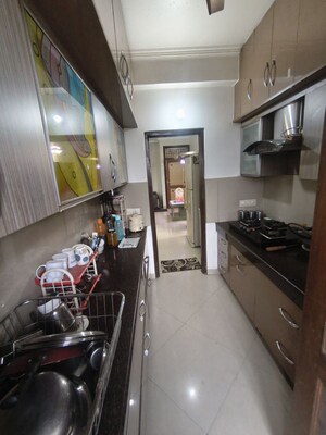 Kitchen in 3 BHK Apartment at Bishanpura – for Sale