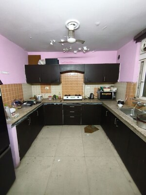 Kitchen in 3.5 BHK Apartment at Ansal Housing Woodbury, Patiala Road – for Rent