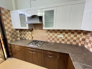 Kitchen in 4 BHK Builder Floor at Panchsheel Park – for Rent