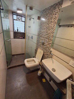 Bathroom in  Office Space at Lower Parel – for Rent