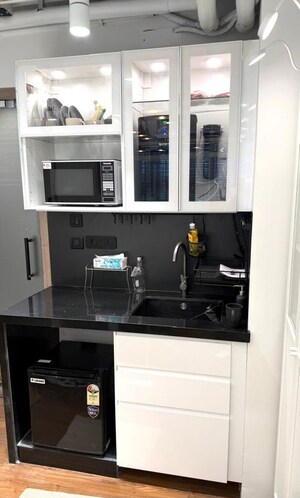Kitchen in  Office Space at Lower Parel – for Rent