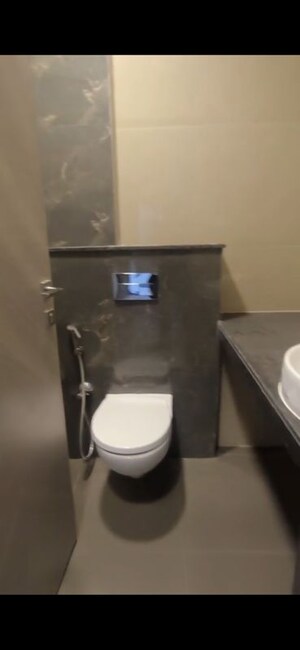Bathroom in 1 BHK Apartment at Ajmera Boulevard, Malad West – for Sale