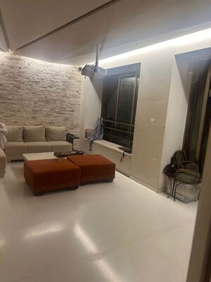 Living Room in 2.5 BHK Apartment at Oberoi Realty Springs, Andheri West – for Rent