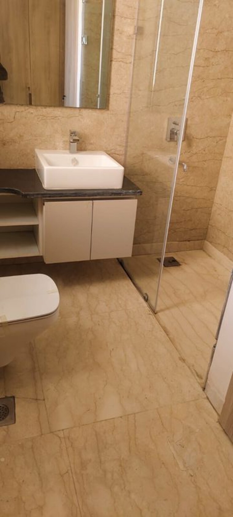 Bathroom, ambience-tivertone 3.5 Bedroom 2500 Sq.Ft. Apartment In Sector 50 Noida 10452236