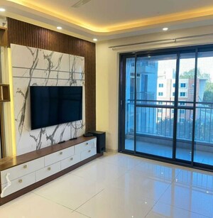 Living Room in 3 BHK Apartment at SNN Raj Etternia, Haralur Road – for Rent