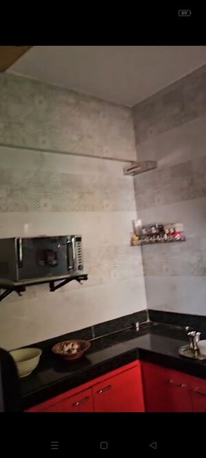 Kitchen in 1 BHK Apartment at Vashi Sector 12 – for Rent
