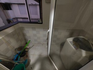 Laundry Area in 2.5 BHK Apartment at Goel Ganga Legend, Bavdhan – for Rent