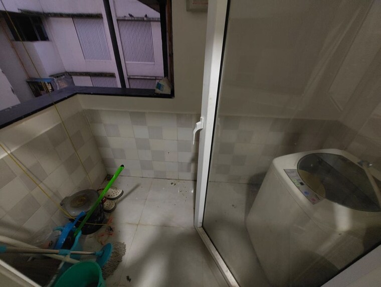 Laundry Area, goel-ganga-legend 2.5 Bedroom 1000 Sq.Ft. Apartment In Bavdhan Pune 10452281