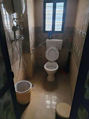 Bathroom in 1 BHK Apartment at Bhanushanti Complex, Malad East – for Sale