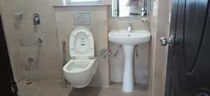Bathroom in 3 BHK Apartment at Eiffel Vivassa Estate, Bagiamau – for Rent