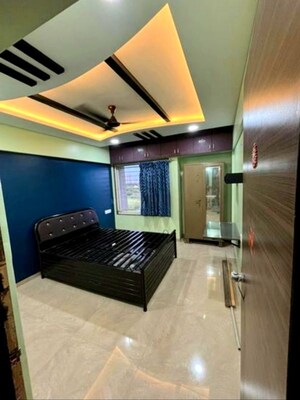 Living Room in 1.5 BHK Apartment at Devidayal Apartments, Mulund West – for Rent