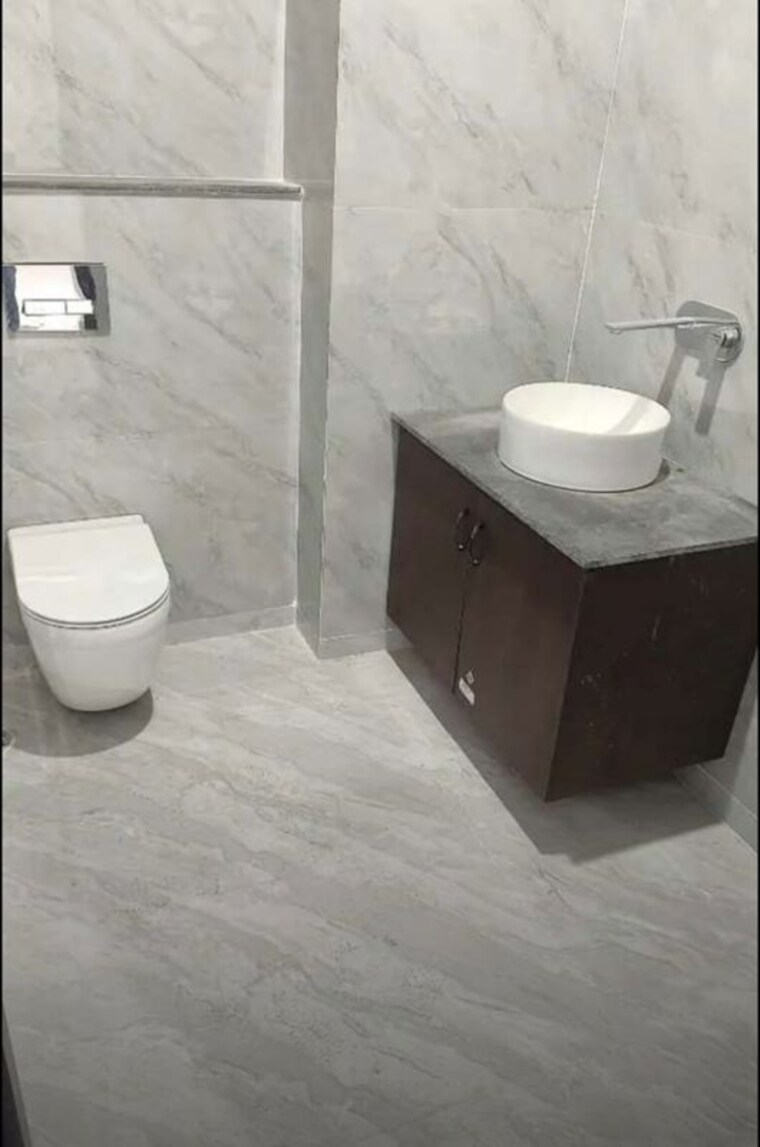 Bathroom, stellar-okas-golf-view 2 Bedroom 1600 Sq.Ft. Independent House In Sushant Golf City Lucknow 10452345