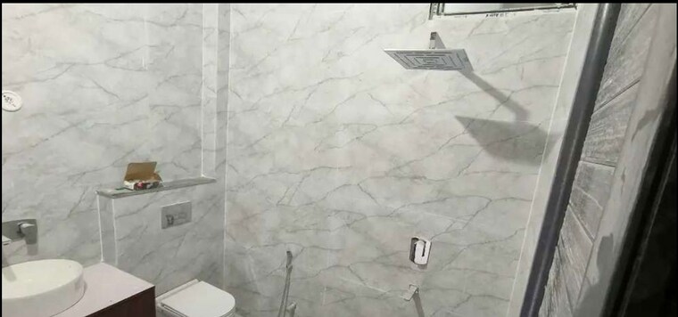 Bathroom, stellar-okas-golf-view 2 Bedroom 1600 Sq.Ft. Independent House In Sushant Golf City Lucknow 10452345