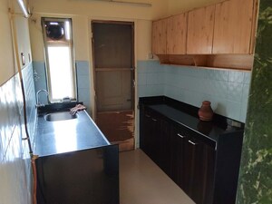 Kitchen in 2.5 BHK Apartment at Everest World Morning Glory CHS Ltd, Kolshet Road – for Rent
