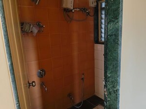 Bathroom in 2.5 BHK Apartment at Everest World Morning Glory CHS Ltd, Kolshet Road – for Rent