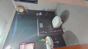 Bathroom in 1 BHK Apartment at Lodha Downtown, Dombivli East – for Rent