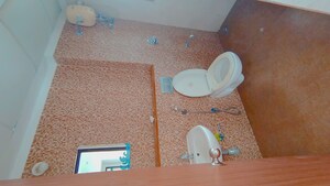 Bathroom in 1 BHK Apartment at Lodha Downtown, Dombivli East – for Rent