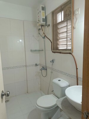 Bathroom in 3 BHK Apartment at Angal Palazzo Apartment, Balewadi – for Rent
