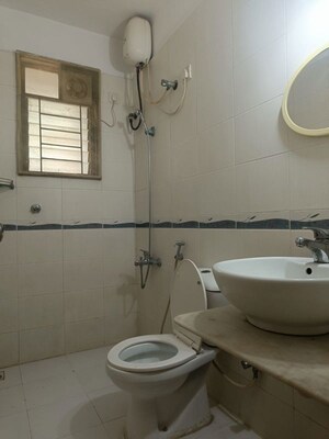 Bathroom in 3 BHK Apartment at Angal Palazzo Apartment, Balewadi – for Rent