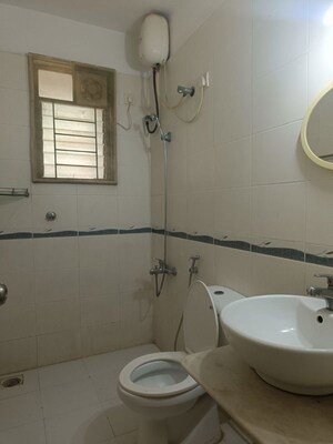 Bathroom in 3 BHK Apartment at Angal Palazzo Apartment, Balewadi – for Rent