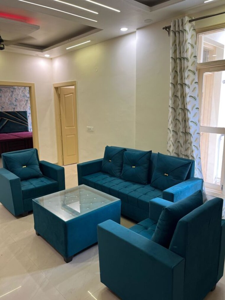 Living Room, city-pride-zirakpur 2 Bedroom 1800 Sq.Ft. Apartment In Ambala Highway Zirakpur 10452434