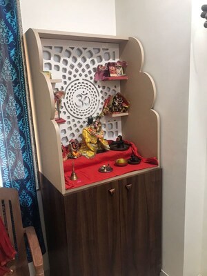 Bedroom in 3 BHK Apartment at Shree Vishwanath Heights, Rakhial – for Rent
