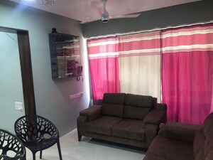 Living Room in 3 BHK Apartment at Shree Vishwanath Heights, Rakhial – for Rent
