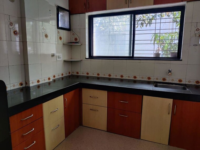 Kitchen, karan-pushpa-aprtment 2 Bedroom 1000 Sq.Ft. Apartment In Warje Pune 10452464