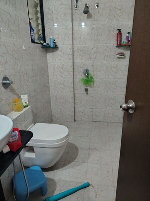 Bathroom in 2 BHK Apartment at Sai Innovision 7 Avenues, Balewadi – for Rent