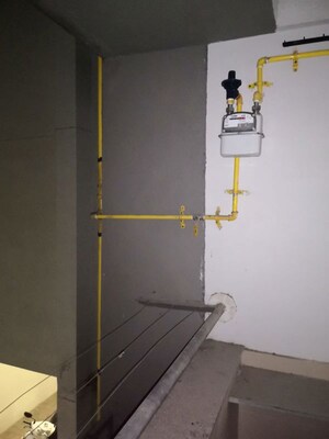 Staircase in 3 BHK Apartment at Meera Skyvue, Raysan – for Rent