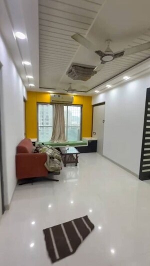 Living Room in 2 BHK Apartment at Divyam Heights, Andheri West – for Rent