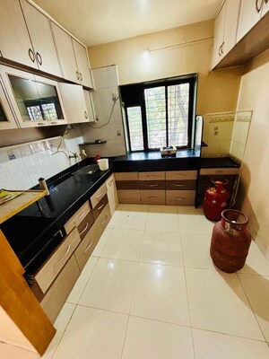 Kitchen in 2 BHK Apartment at Bhusari Colony – for Rent