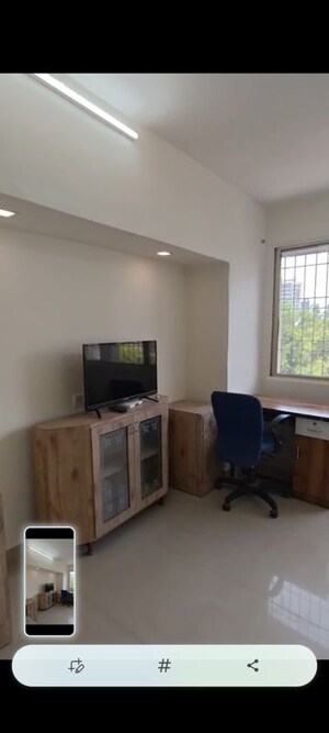 Living Room in 1 BHK Apartment at Sandesh Nagar – for Rent