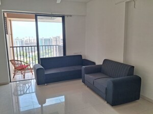 Living Room in 3 BHK Apartment at Binori Aristella, Shilaj – for Rent