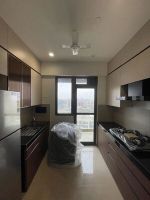 Kitchen in 3 BHK Apartment at Adani Ten BKC, Bandra East – for Rent