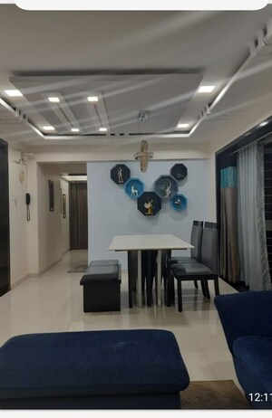 Living Room in 2 BHK Apartment at Royal Imperio, Pimple Saudagar – for Rent