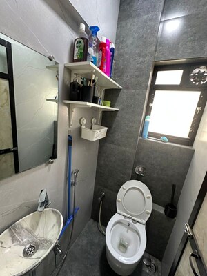 Bathroom in 3 BHK Apartment at Hiranandani Estate, Ghodbunder Road – for Sale