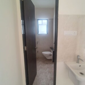 Washroom in 2 BHK Apartment at Shree Anand Royal Court, Thergaon – for Rent